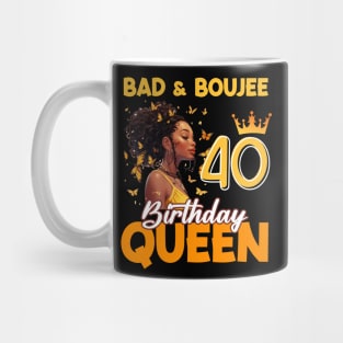 Birthday Queen Shirt for Black Women - Afro Woman Gift For Girls Women Mug